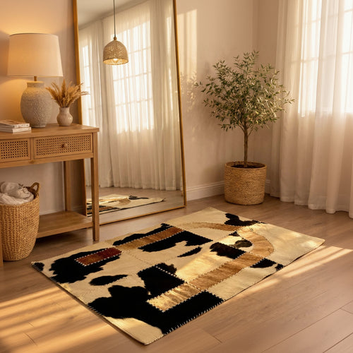 "Big Dome" Luxury Cowhide Prayer Mat | Gift Boxed Set