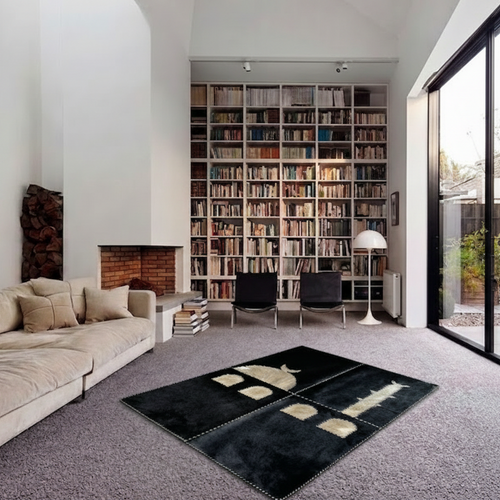 "Bright Night" Luxury Cowhide Prayer Mat | Gift Boxed Set