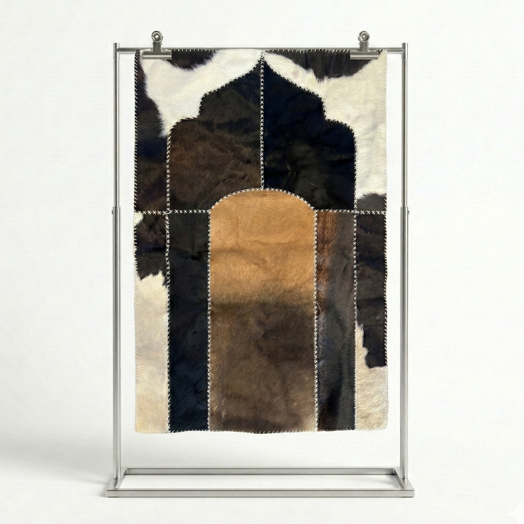"Desert Dome" Luxury Cowhide Prayer Mat | Gift Boxed Set