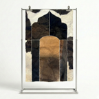 "Desert Dome" Luxury Cowhide Prayer Mat | Gift Boxed Set