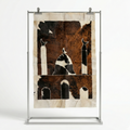 "Twin Minarets" Luxury Cowhide Prayer Mat | Ready-to-Gift Boxed Set